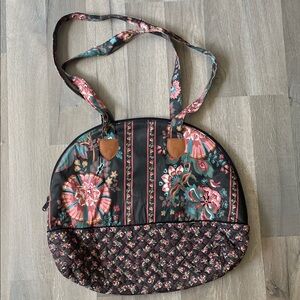 Vintage Carpet Bags of America Boho Weekend Bag
